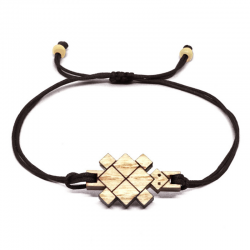 Bracelet en Bois SOZO | Tortue Origami