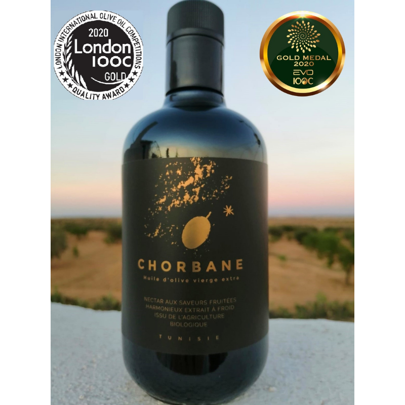 Huile sèche à l'huile d'olive Bio Fleur de vigne 100 ml - Chorbane